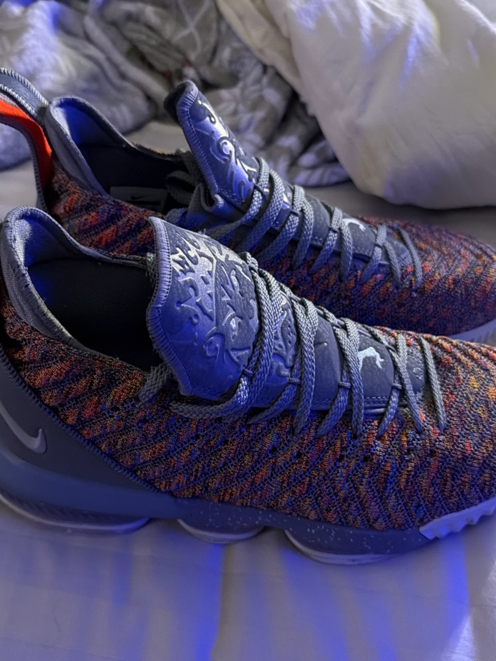 Nike LeBron 16s fruity pebbles 🍎